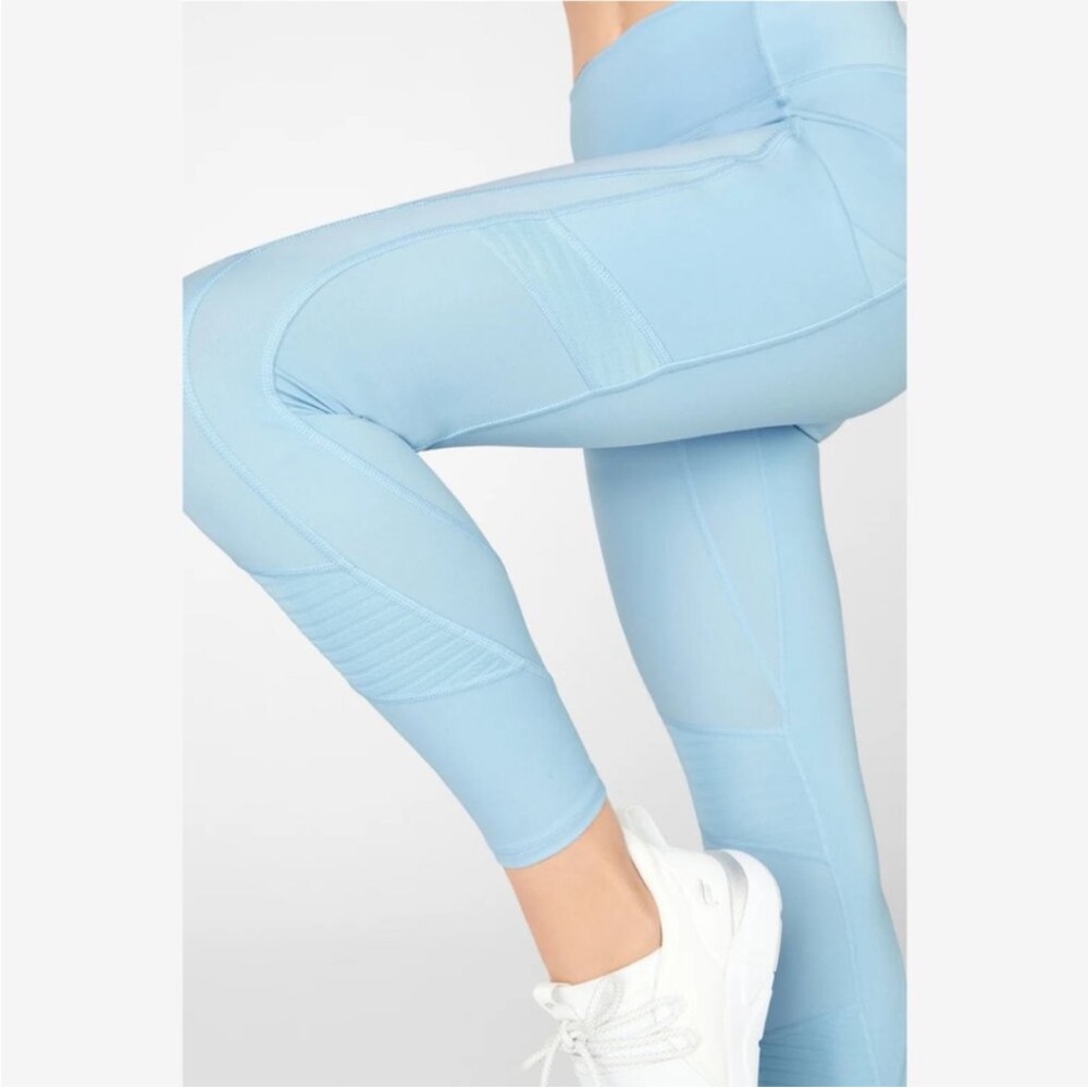 Fabletics Light Blue Performance Leggings